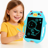 Animal-Shaped LCD Drawing Board for Kids – Reusable Doodle & Learning Pad